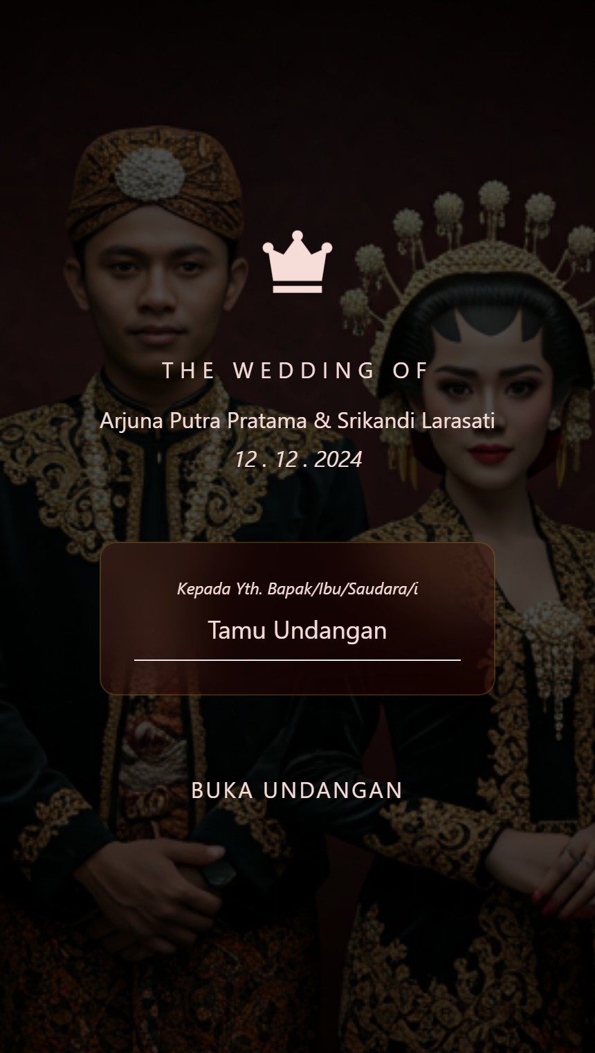 Sunda Maroon - Arjuna & Srikandi