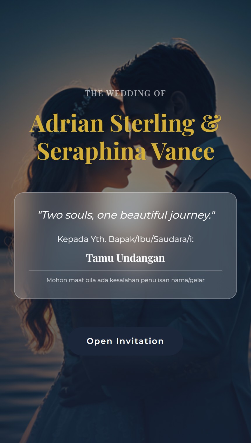 Modern Elegan - Adrian & Seraphina
