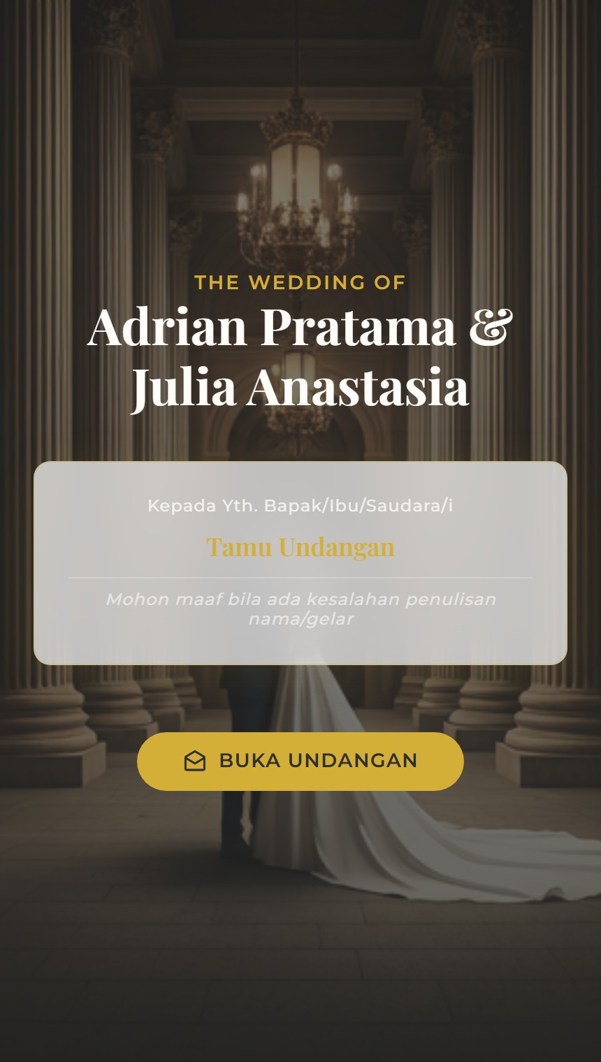Modern Elegan - Adrian & Julia