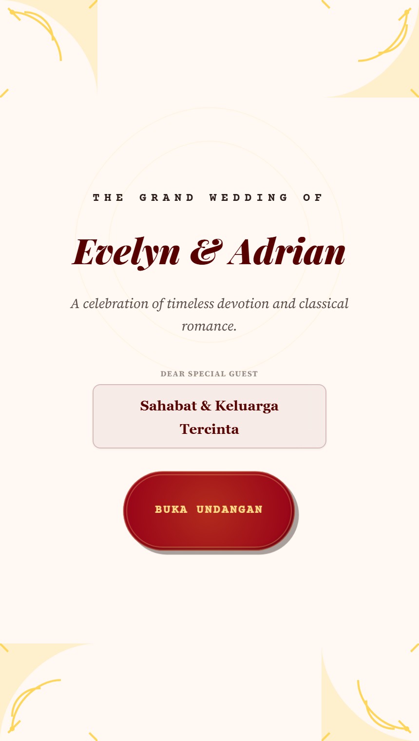 Grand Vintage Maroon Wedding